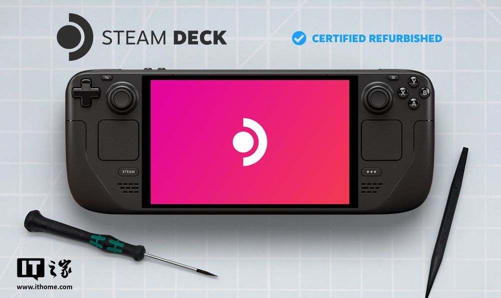 Valve 开售翻新 Steam Deck OLED，价格最高便宜 130 美元